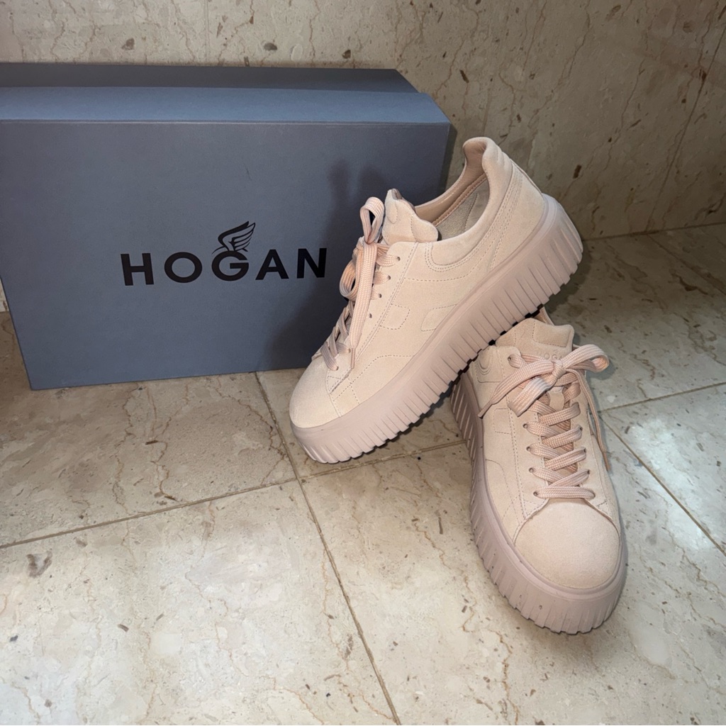 Hogan Women's Blush Platform Sneakers